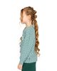 Deux Par Deux Deux par Deux Girls' Jersey Daisy Embroidery Sweater Fit Long Sleeve T-Shirt - 5