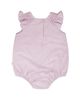 Deux Par Deux Deux par Deux Girls' Jersey Flutter Sleeves Romper - 2