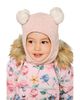 Deux Par Deux Deux par Deux Girls' Knit Bear Ears Fleece Lined Balaclava - 4