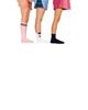 Deux Par Deux Deux par Deux Girls' Knit Ribbed Cuff Star Detail Socks - 2