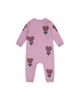 Deux Par Deux Deux par Deux Girls' Knitted Intarsia Heart Flower Button Romper - 2