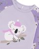 Deux Par Deux Deux par Deux Girls' Koala Organic Cotton Top Pants Two Piece Pajama Set - 3