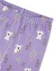 Deux Par Deux Deux par Deux Girls' Koala Organic Cotton Top Pants Two Piece Pajama Set - 4