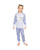 Deux Par Deux Deux par Deux Girls' Koala Organic Cotton Top Pants Two Piece Pajama Set - 6