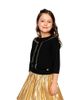 Deux Par Deux Deux par Deux Girls' Lace Detail Crew Neck Ribbed Hem Knitted Sweater - 1