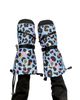 Deux Par Deux Deux par Deux Girls' Leopard Teknik Waterproof Cordura Reinforced Winter Mittens - 2
