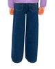 Deux Par Deux Deux par Deux Girls' Lurex Topstitch Wide Leg Jeggings - 5