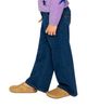 Deux Par Deux Deux par Deux Girls' Lurex Topstitch Wide Leg Jeggings - 6