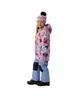 Deux Par Deux Deux par Deux Girls' Mauve Floral Jacket & Foot Strap Pants Two Piece Snowsuit - 3
