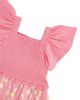 Deux Par Deux Deux par Deux Girls' Mesh and Crinkle Jersey Smocking Dress - 3
