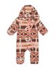 Deux Par Deux Deux par Deux Girls' Mid-Season Fleece Animal Ear Hood Fold-Over One-Piece Outerwear - 2