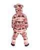 Deux Par Deux Deux par Deux Girls' Mid-Season Fleece Animal Ear Hood Fold-Over One-Piece Outerwear - 5