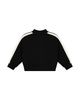 Deux Par Deux Deux par Deux Girls' Milano Stripe Sleeve Sequin Heart Jacket - 2