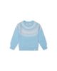 Deux Par Deux Deux par Deux Girls' Nordic Jacquard Raglan Sleeve Ribbed Cuff Sweater - 1