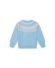 Deux Par Deux Deux par Deux Girls' Nordic Jacquard Raglan Sleeve Ribbed Cuff Sweater - 2