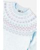 Deux Par Deux Deux par Deux Girls' Nordic Jacquard Raglan Sleeve Ribbed Cuff Sweater - 3