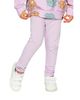 Deux Par Deux Deux par Deux Girls' Organic Cotton Back Pocket Elastic Waist Leggings - 4