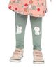 Deux Par Deux Deux par Deux Girls' Organic Cotton Cat Knee Elastic Waist Leggings - 3