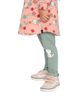 Deux Par Deux Deux par Deux Girls' Organic Cotton Cat Knee Elastic Waist Leggings - 5