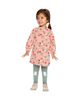 Deux Par Deux Deux par Deux Girls' Organic Cotton Cat Knee Elastic Waist Leggings - 6