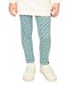 Deux Par Deux Deux par Deux Girls' Organic Cotton Ditsy Flower Elastic Waist Leggings - 4