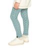 Deux Par Deux Deux par Deux Girls' Organic Cotton Ditsy Flower Elastic Waist Leggings - 6