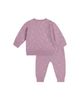 Deux Par Deux Deux par Deux Girls' Organic Cotton Floral Soft Cozy Pants and Long Sleeve Top Set - 2