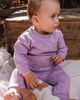 Deux Par Deux Deux par Deux Girls' Organic Cotton Floral Soft Cozy Pants and Long Sleeve Top Set - 5