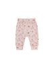 Deux Par Deux Deux par Deux Girls' Organic Cotton Flowers Foldover Waist Ribbed Evolutive Pants - 2