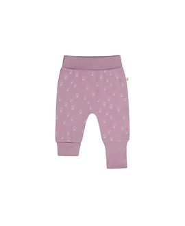 Deux Par Deux Deux par Deux Girls' Organic Cotton Foldover Waist Floral Evolutive Pants