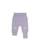 Deux Par Deux Deux par Deux Girls' Organic Cotton Foldover Waist Flower Evolutive Pants - 1