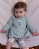 Deux Par Deux Deux par Deux Girls' Organic Cotton Heart Peplum Tunic and Legging Set - 5