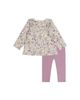 Deux Par Deux Deux par Deux Girls' Organic Cotton Heart Ruffle Pants and Top Set - 4