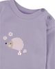 Deux Par Deux Deux par Deux Girls' Organic Cotton Hedgehog Pants and Long Sleeve Top Set - 3