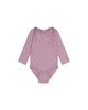 Deux Par Deux Deux par Deux Girls' Organic Cotton Long Sleeve Heart Floral Romper - 3