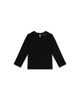Deux Par Deux Deux par Deux Girls' Peter Pan Collar Long Sleeve Stretch T-Shirt - 2