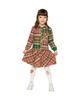 Deux Par Deux Deux par Deux Girls' Plaid Button Front Chest Pocket Shirt Dress - 4
