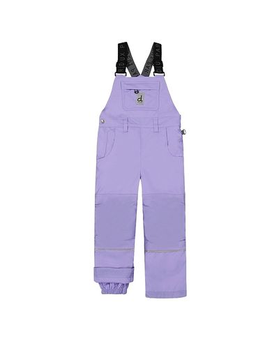 Deux Par Deux Deux par Deux Girls' Play Adjustable Suspenders & Reinforced Knees Overall Snow Bib