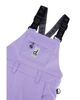 Deux Par Deux Deux par Deux Girls' Play Adjustable Suspenders & Reinforced Knees Overall Snow Bib - 3