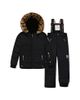 Deux Par Deux Deux par Deux Girls' Play Faux Fur Jacket & Pants Two Piece Snowsuit - 1