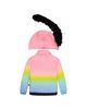 Deux Par Deux Deux par Deux Girls' Play Gradient Jacket & Gummy Bear Pants Two Piece Snowsuit - 4