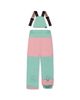 Deux Par Deux Deux par Deux Girls' Play Line Print Faux Fur Hood Jacket & Pants Two Piece Snowsuit - 6