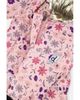 Deux Par Deux Deux par Deux Girls' Play Mini Flower Faux Fur Hood Car Seat One Piece Snowsuit - 6