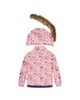 Deux Par Deux Deux par Deux Girls' Play Mini Flower Jacket & Pants Two Piece Snowsuit - 4