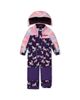 Deux Par Deux Deux par Deux Girls' Play Unicorn Hood & Expandable Sleeve One Piece Snowsuit - 2