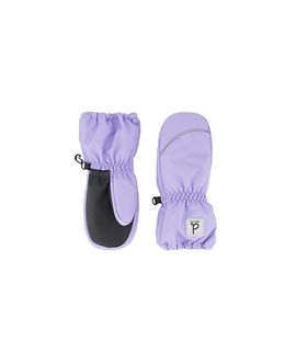 Deux Par Deux Deux par Deux Girls' Play Waterproof Rubberized Palm Winter Mittens