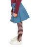 Deux Par Deux Deux par Deux Girls' Pleated Denim Elastic Waistband Star Applique Skirt - 5
