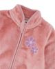 Deux Par Deux Deux par Deux Girls' Plush Flower Embroidered Zip Jacket - 3