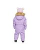 Deux Par Deux Deux par Deux Girls' Quilted Fleece-Lined One Piece Snowsuit - 6