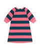 Deux Par Deux Deux par Deux Girls' Relaxed Knit Engineer Stripe Dress - 2